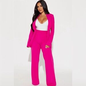 Vibrant Pink Blazer